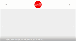 Desktop Screenshot of coke.co.nz