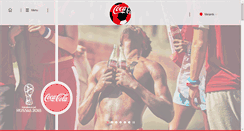 Desktop Screenshot of coke.co.za