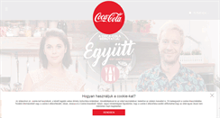 Desktop Screenshot of coke.hu