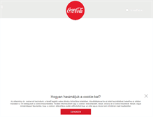 Tablet Screenshot of coke.hu